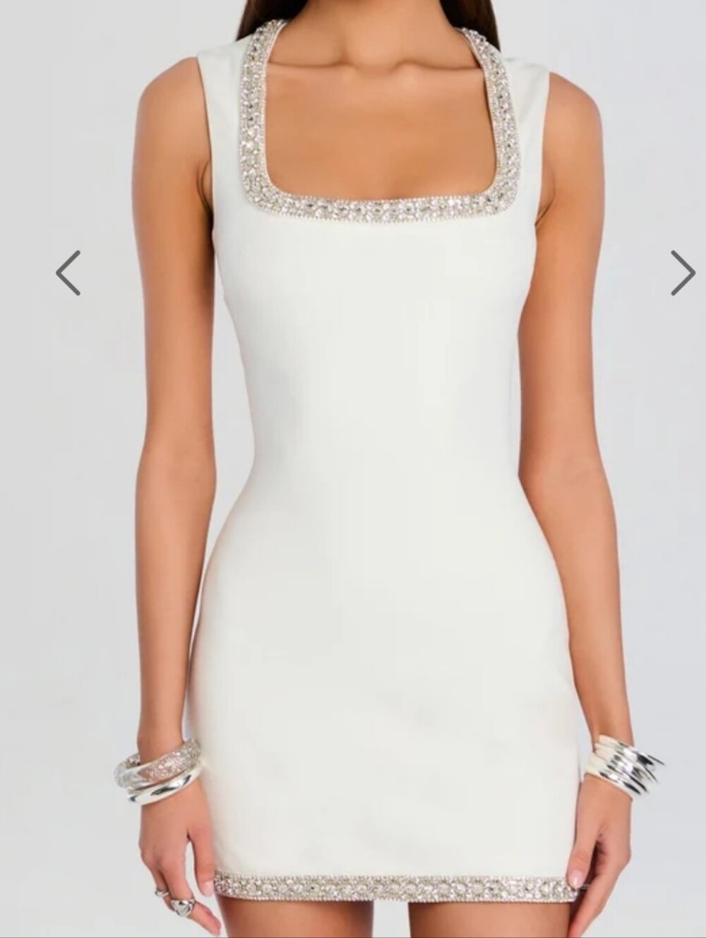 Retrofete Bexley Embellished Dress MEDIUM